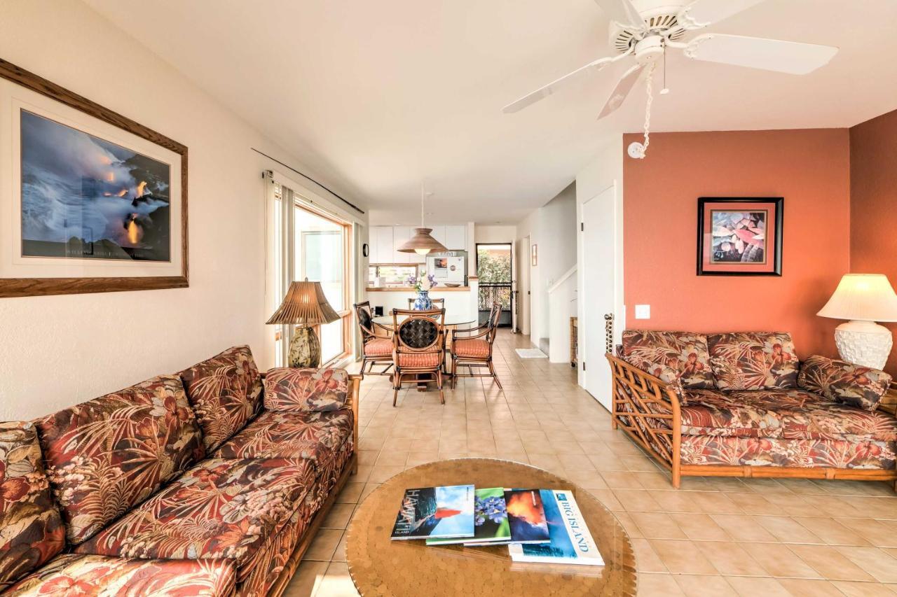 Oceanfront Kailua-Kona Townhome With Pool And Views! المظهر الخارجي الصورة