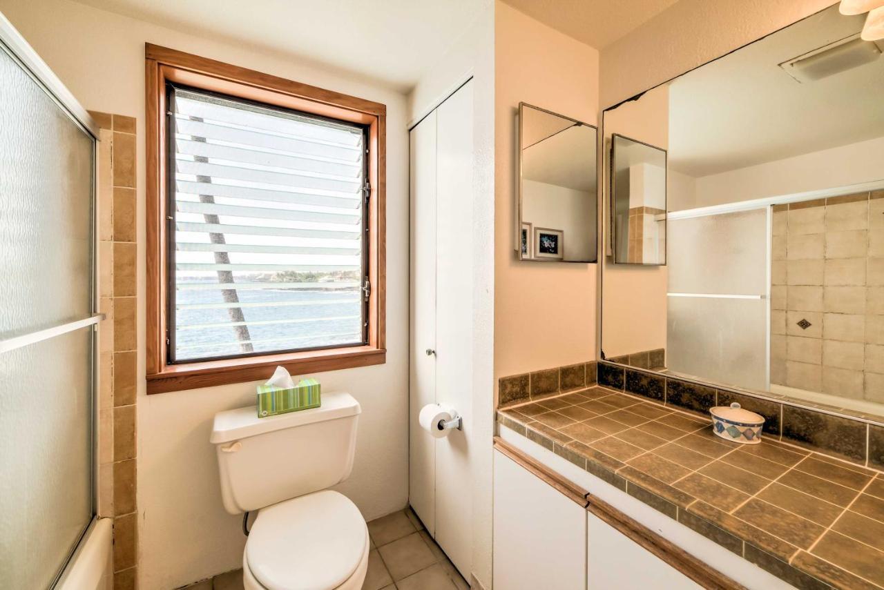 Oceanfront Kailua-Kona Townhome With Pool And Views! المظهر الخارجي الصورة